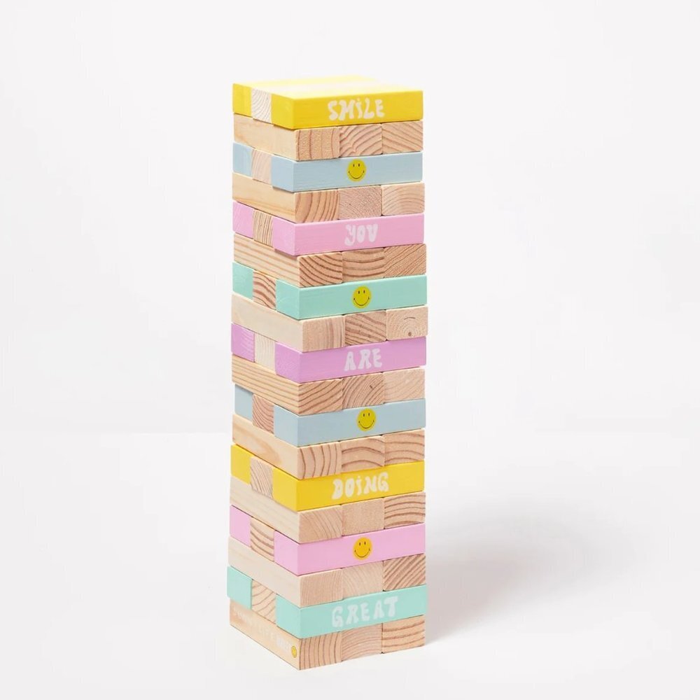 Sunnylife x‎ Smiley Giant Jumbling Tower